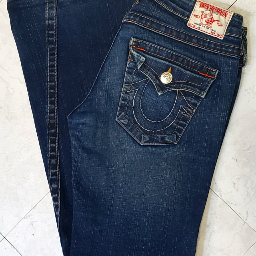 True Religion "Joey" Flare Jeans - Size 28